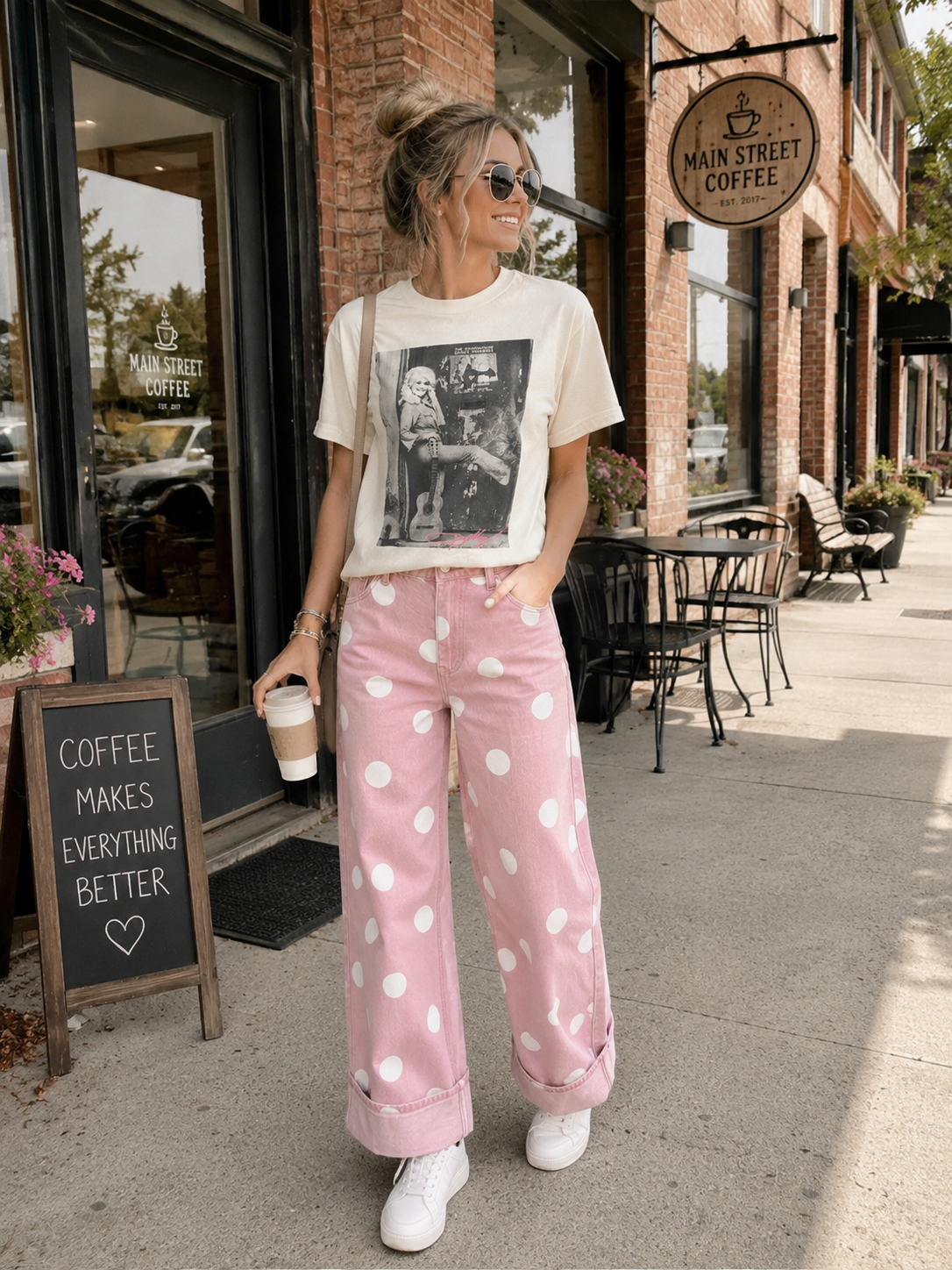 Dolly Vintage Guitar Tee
