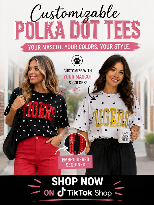 Polka Dot Custom Tees