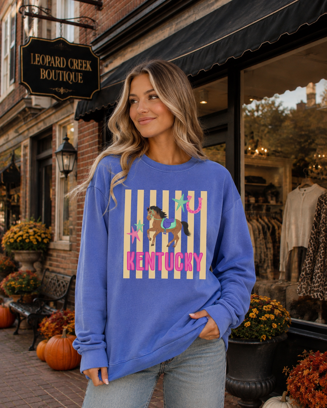 Kentucky Horse Crewneck