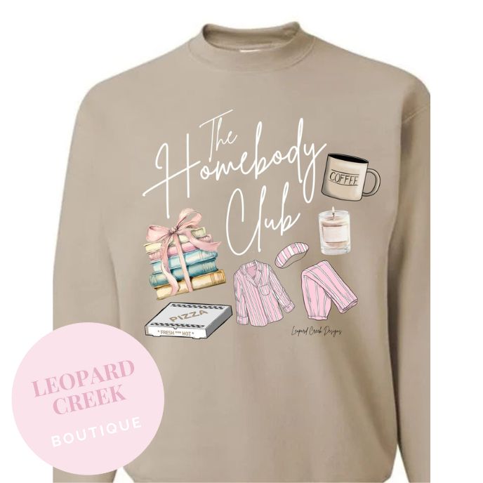 Homebody Club Cozy Crewneck