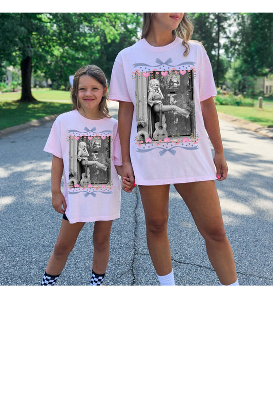 Dolly Toddler & Youth Bow Tee