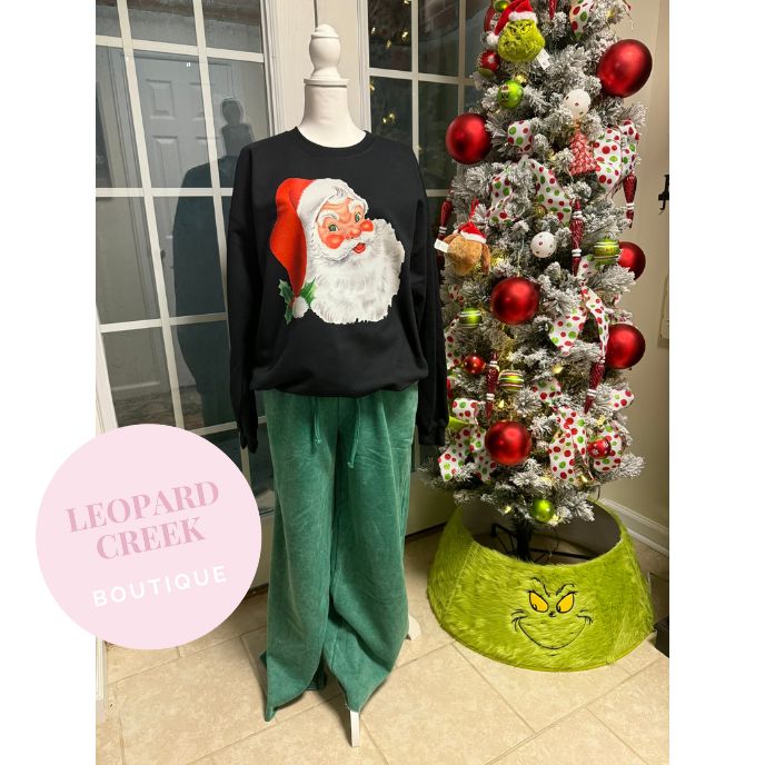 Vintage Santa Crewneck