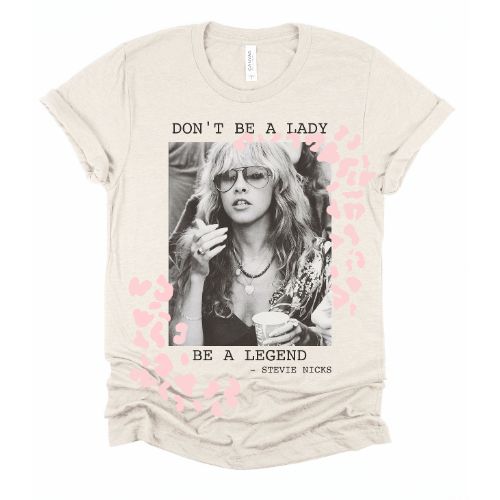 Be A Legend Vintage Style Leopard Tee